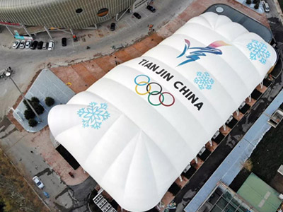 天津奥林匹克中心滑冰馆消防施工项目